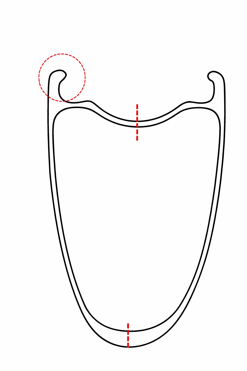 Hooked rims up to 25 mm internal width